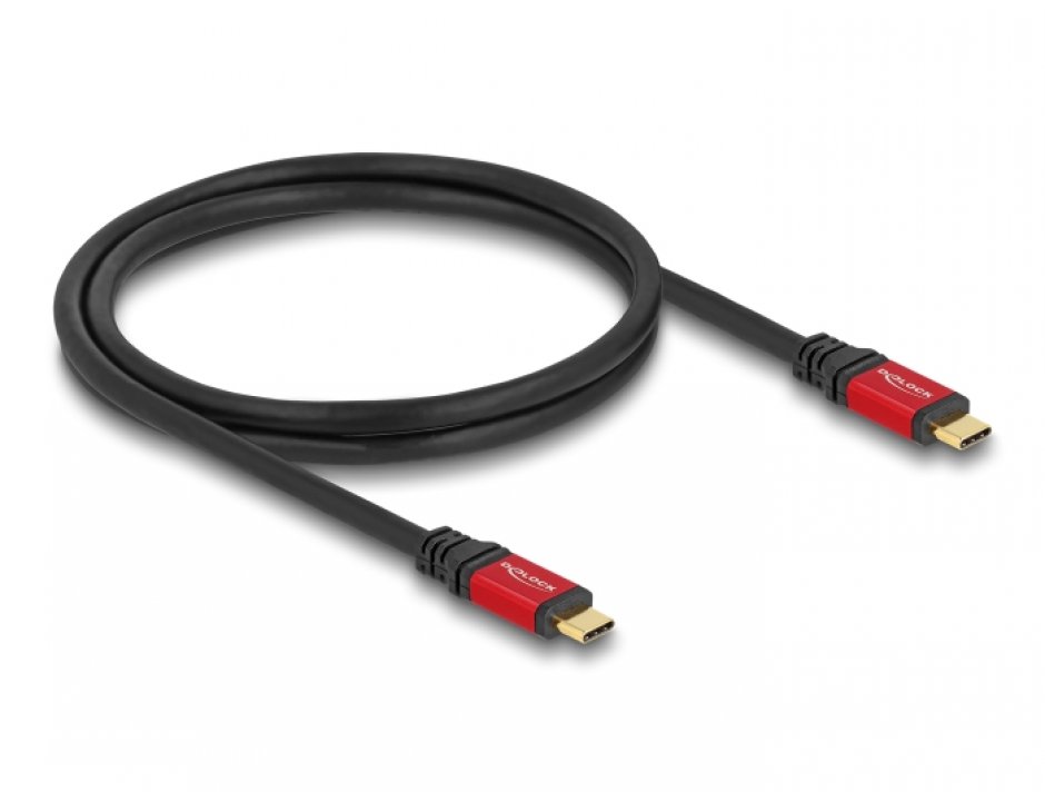 Imagine Cablu USB 3.2 type C PD 3.0 5Gb/100W E-Marker T-T 1m